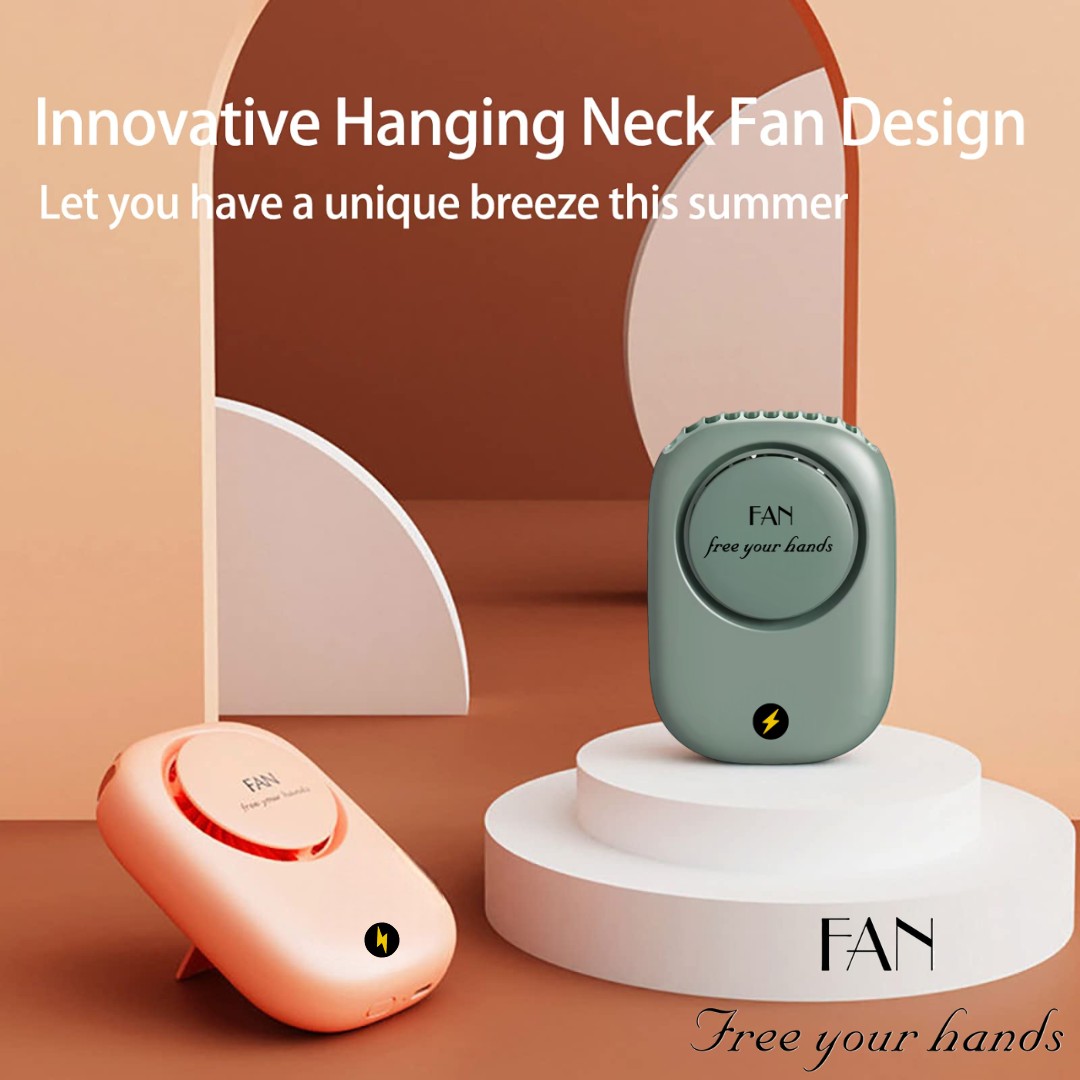 Mini Neck Fans with Adjustable - image 2